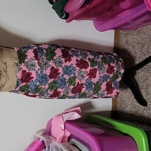 NWT 3xl pink floral lularoe Cassie